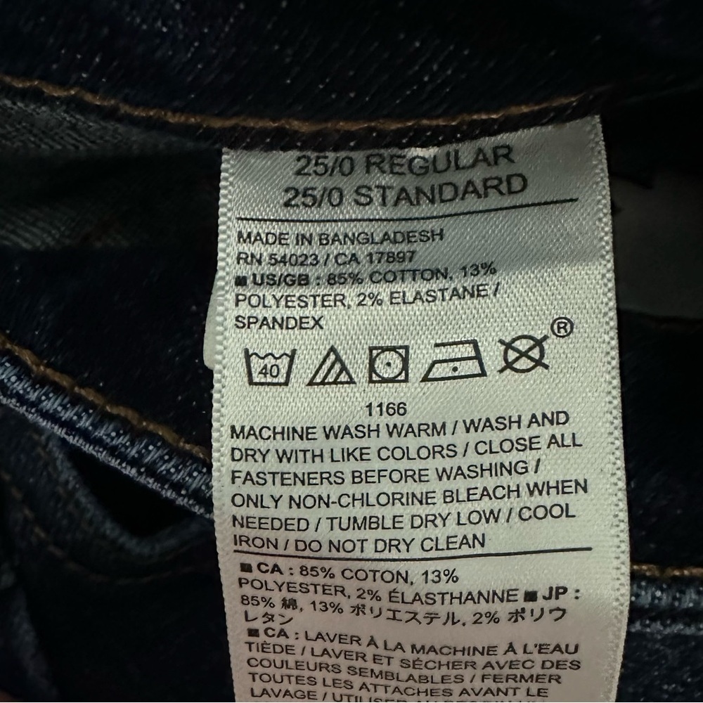 Banana Republic High Rise Pleaded Wide Leg Cropped Jeans - Picture 6 of 8